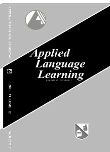 Applied Language Learning Vol. 12-2