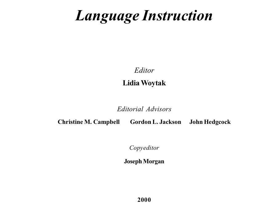 Dialog on Language Instruction Vol. 14 Pt. 1