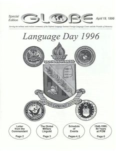 Language Day 1996