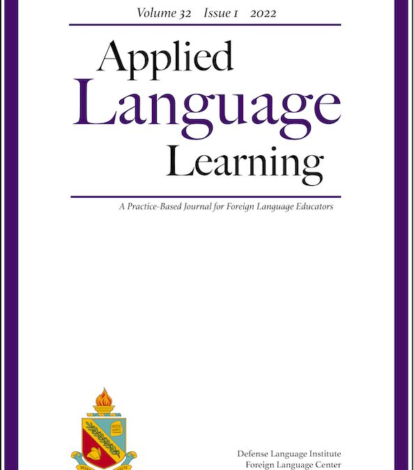 Applied Language Learning Vol. 32