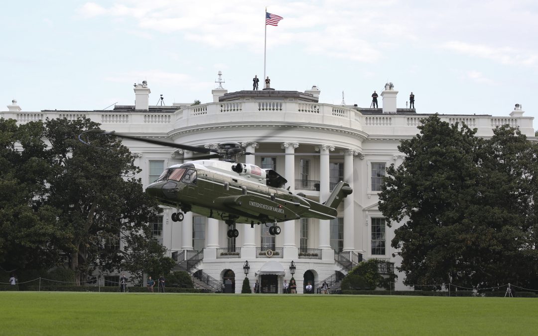 VH-92A Tests Flight Over White House