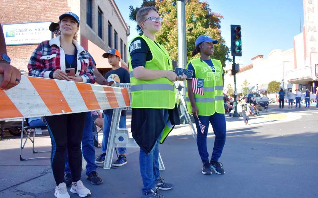 Presidio of Monterey BOSS serves community at Veterans Day parade