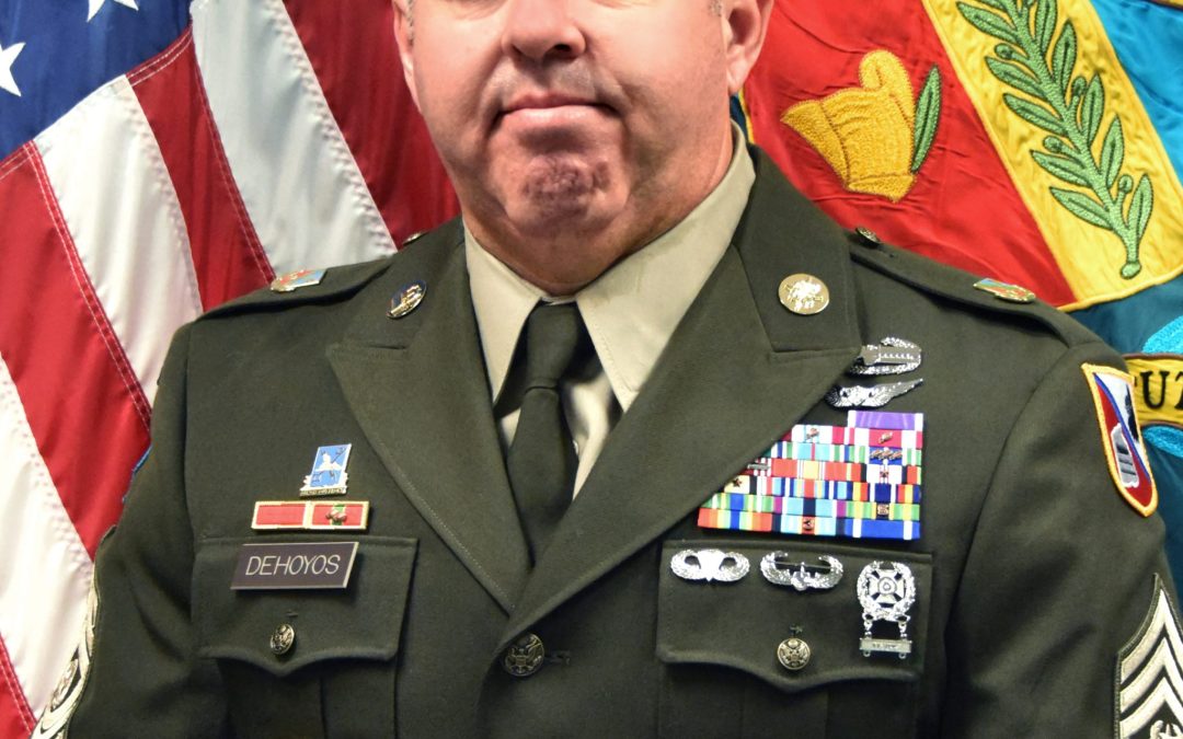 Theo De Hoyos, Command Sgt. Maj. DLIFLC