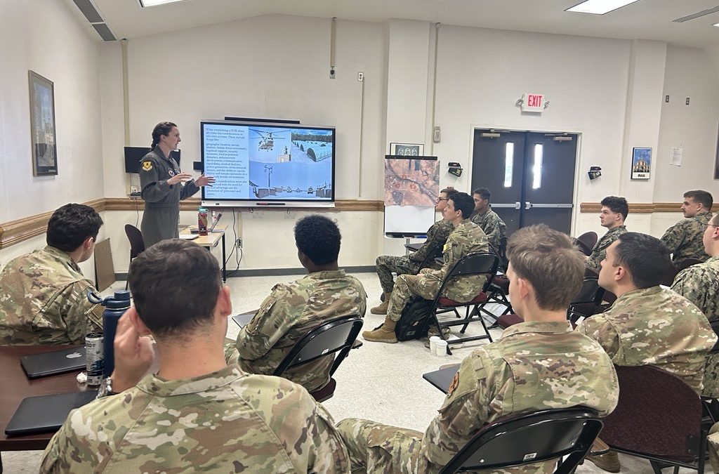 MAJ Peckham Explains the FOB Presentation Rules