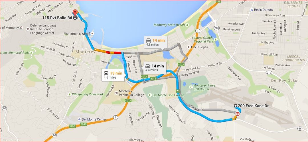 MST map – MRY to DLI