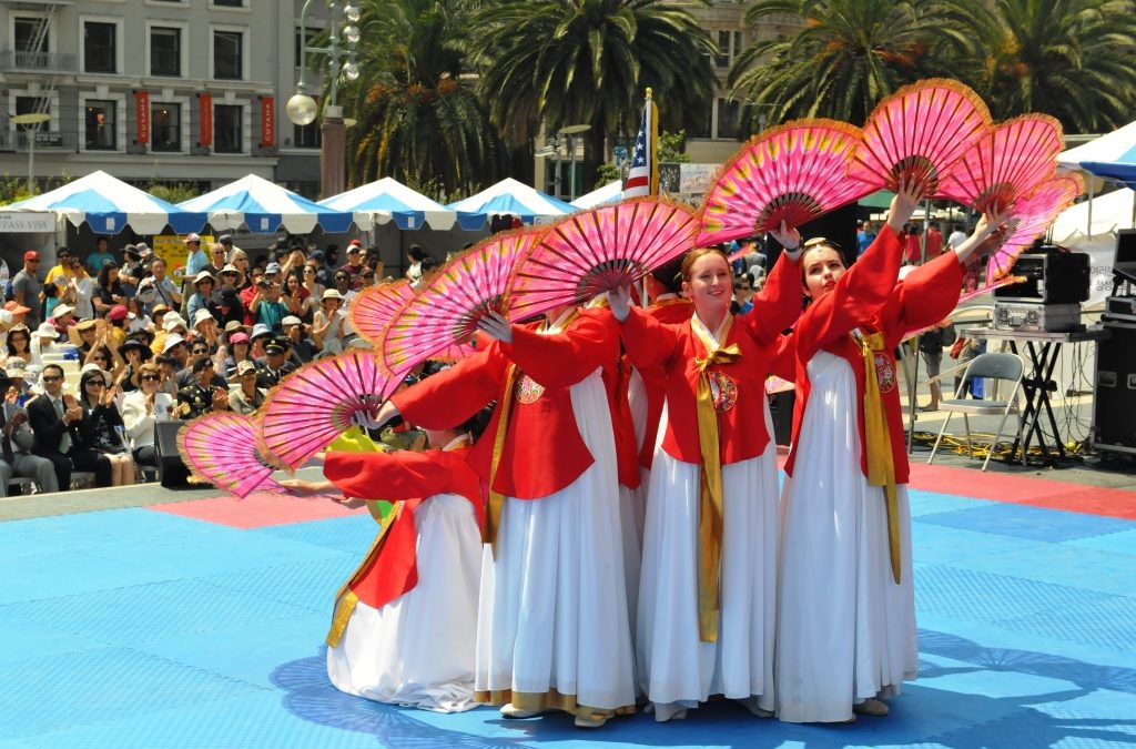 Korean students perform for Cultural Day