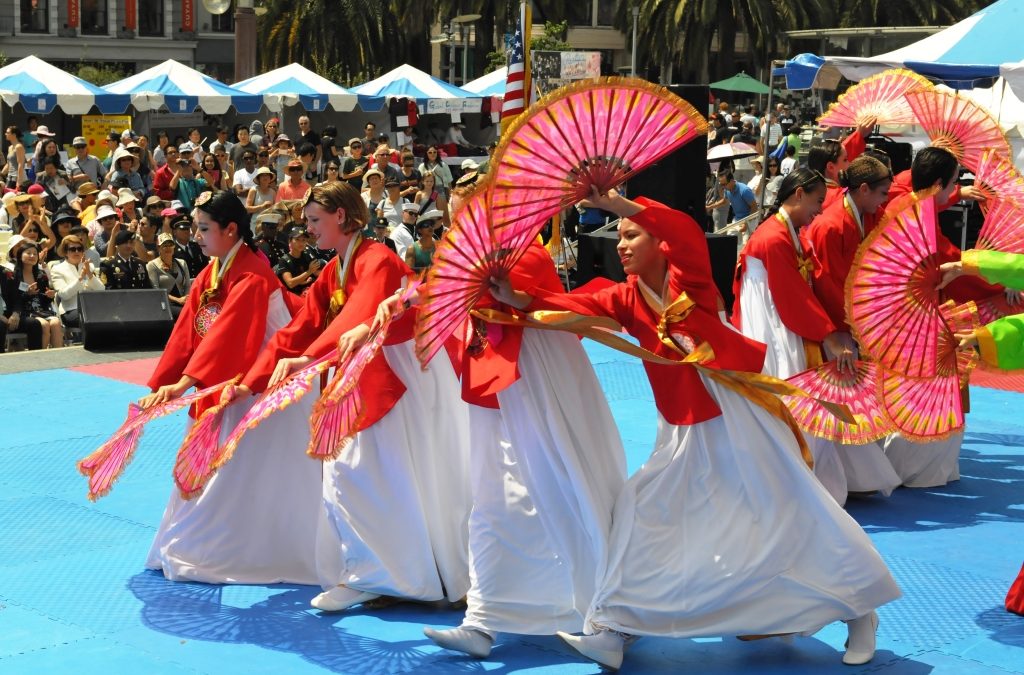 Korean students perform for Cultural Day