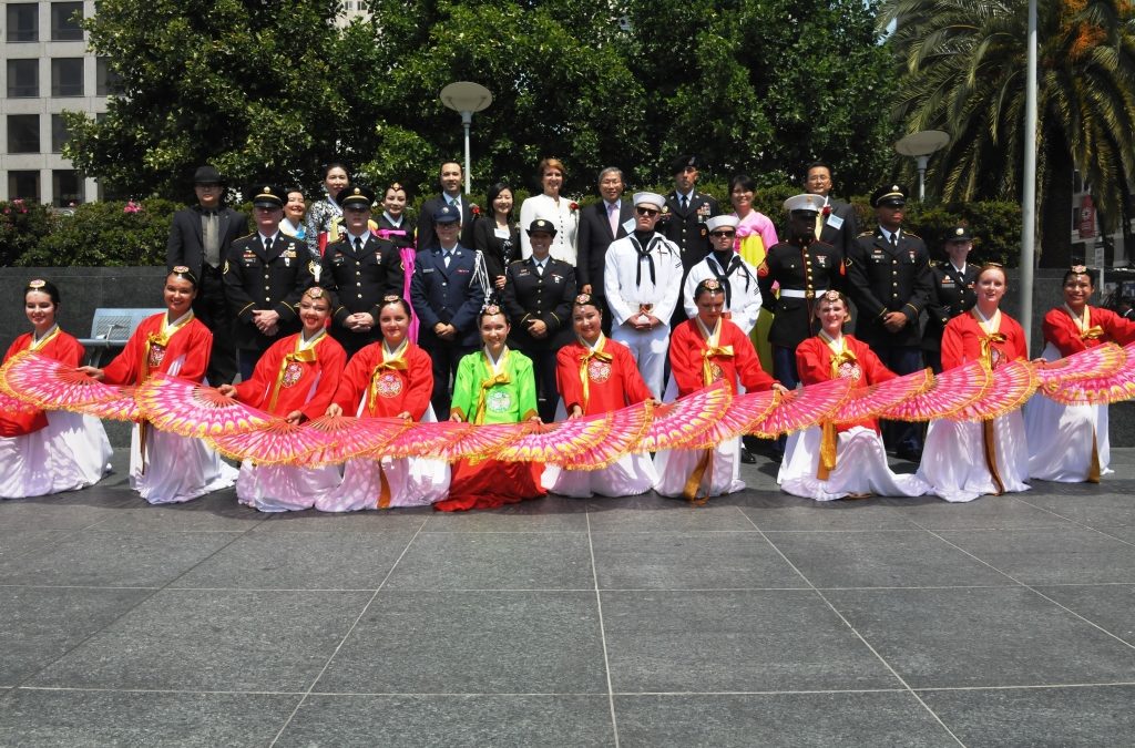 Korean students perform for Cultural Day