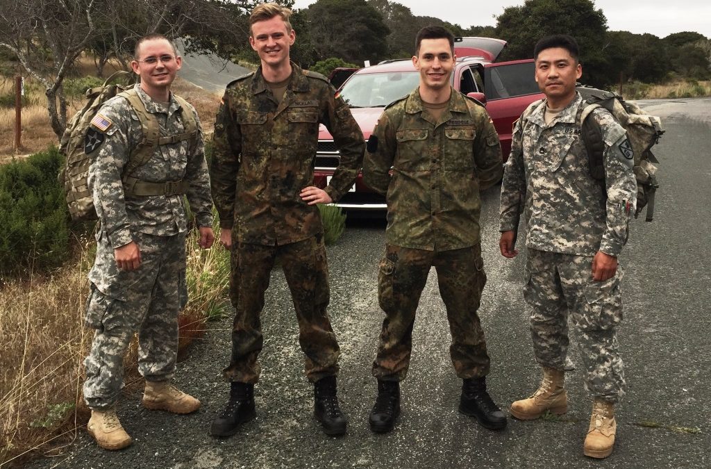 Service members earn prestigious German military badge